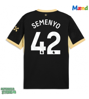 Manchester City Antoine Semenyo #42 Replika Udebanetrøje 2026-27 Kortærmet